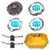 Perseus Face Bolt in Takara Tomy BB-80 Beyblade