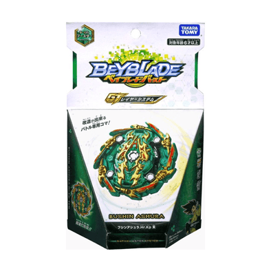 Takara Tomy Beyblade B-135 Booster Bushin  Ashura.Hr.Kp Ten-Spinning Tops-Bursty,JOHNBURST1,JOHNBURST2,Rebuy,Takara,TaTo