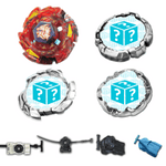 Ultimate Meteo L-Drago Rush Red 125SF - Top Beyblade Choice multilayer