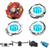 Ultimate Meteo L-Drago Rush Red 125SF - Top Beyblade Choice multilayer