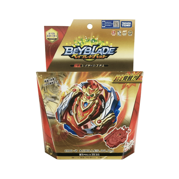 Takara Tomy Beyblade BURST B-129 Starter Cho-Z Achilles 00 Dimension-The Beybladers-New061521,Rebuy