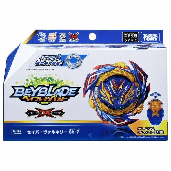 Takara Tomy Beyblade BURST Dynamite Battle B-187 Starter Savior Valkyrie.Sh-7-The Beybladers-limited edition,NewAr,Rebuy,TaTo