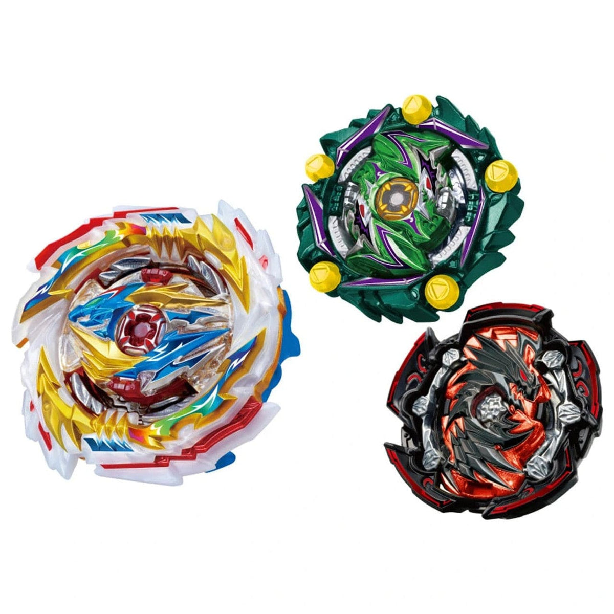 Takara Tomy Beyblade Superking BURST B-171 GT Triple Booster Set – The ...