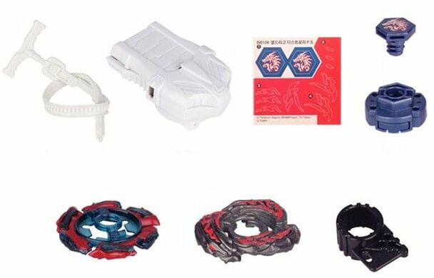 TAKARA TOMY L-Drago Destructor Destroy F:S Metal Fury Beyblade BB-108-The Beybladers-Tomy