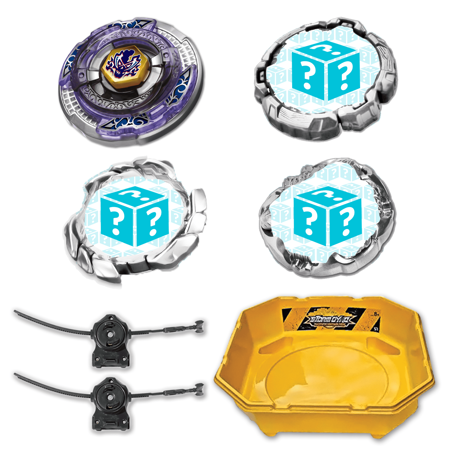 T125EDS BB-113 Scythe Kronos Beyblade