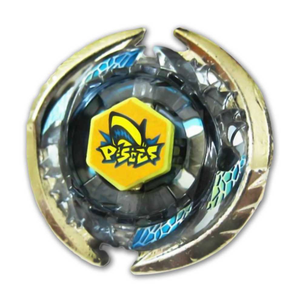 Beyblade Thermal Pisces T125 ES BB-57 Stickers Hasbro Metal Fusion Set Beyblade Thermal Pisces T125 ES BB-57 Stickers Hasbro Metal Fusion Set